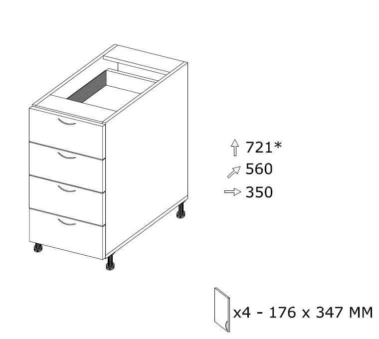 Alakaappi SSZ 35 MX L 350 x K 721 Alakaappi SSZ 35 MX L 350 x K 721